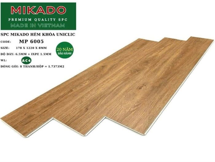 Sàn nhựa giả gỗ 8mm MP 6005